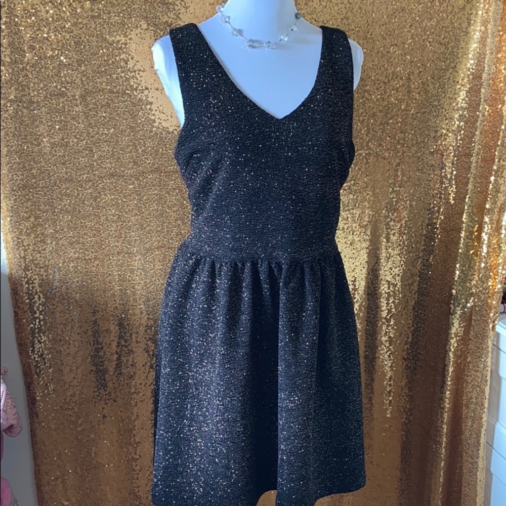 Beautiful Gold Glittery Dress